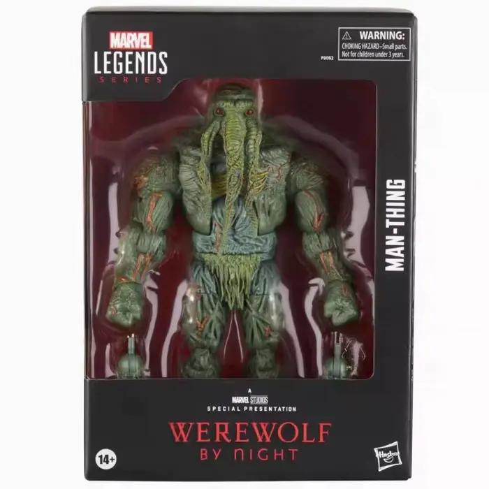 En stock, figurines de la série Hasbro Marvel Legends Werewolf By Night Man-Thing, jouets de film d'