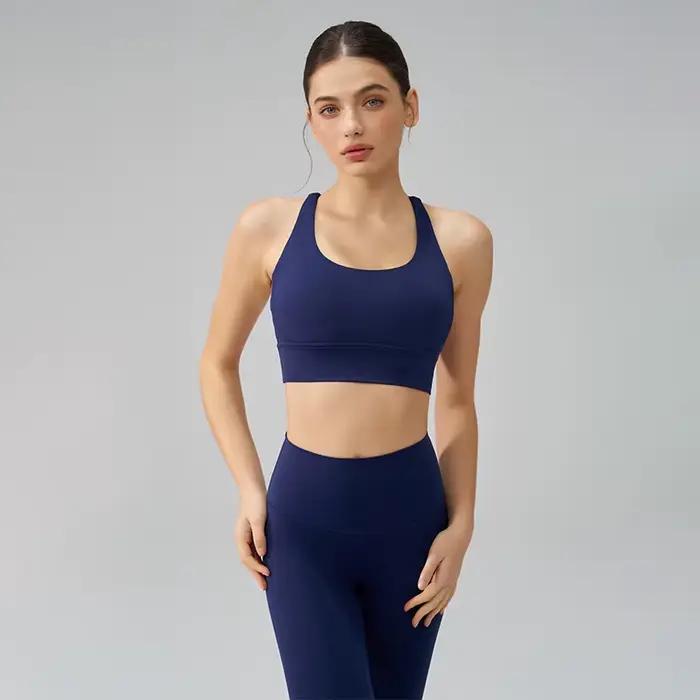 TRY TO BN Soutien-gorge de yoga dos nu pour femmes, sous-vêtements de fitness initiés, soutien-gorge