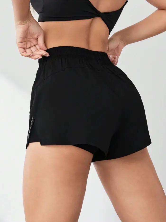Short de Yoga Anti-exposition en Faux deux pièces, nouveau Style, short de sport, course à pied, Fit