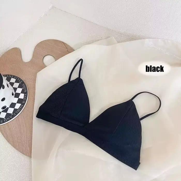 Soutien-gorge sans armatures, confortable et respirant, à la mode pour femmes (suggéré pour les tail