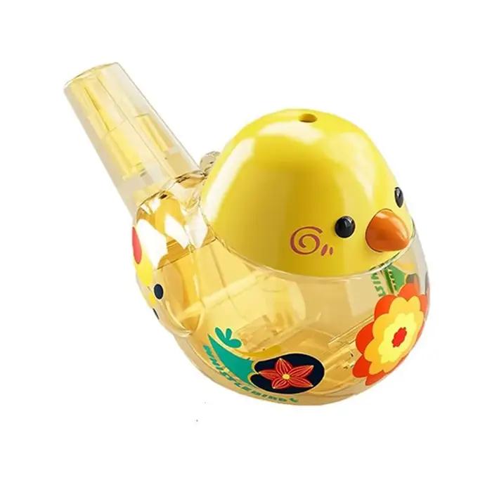 Sifflet d'oiseau aquatique à eau, pour l'entraînement de la prononciation, avec corde de suspension,