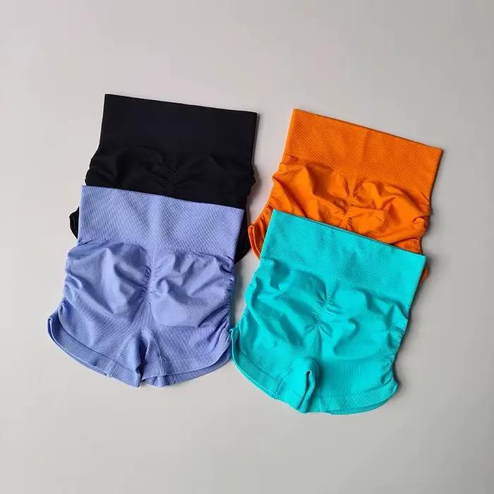 Short de Yoga taille haute pour femmes, respirant, Fitness, levage des fesses, sport, course à pied,