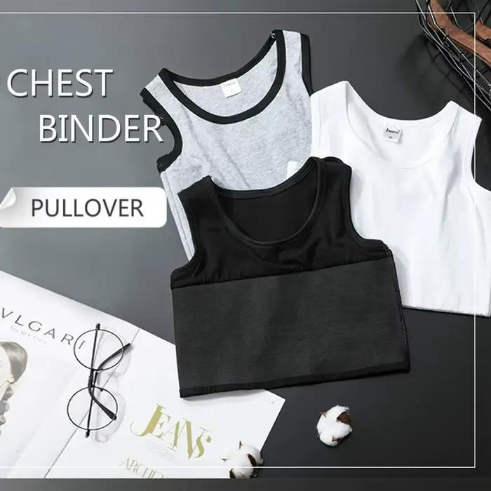 Bandage poitrine liant Tomboy gilet haut respirant élastique poitrine liant