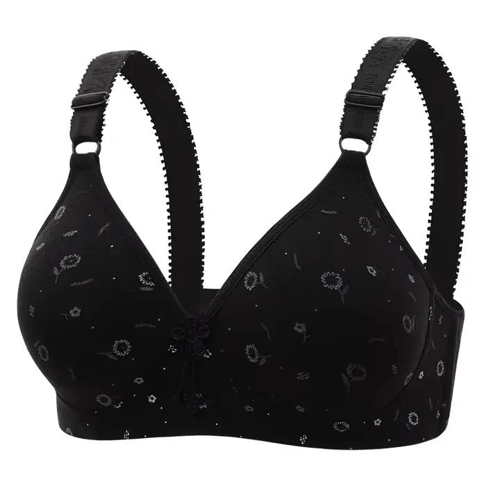 Soutien-gorge à armatures grand et fin sans anneau en acier, soutien-gorge confortable et respirant 