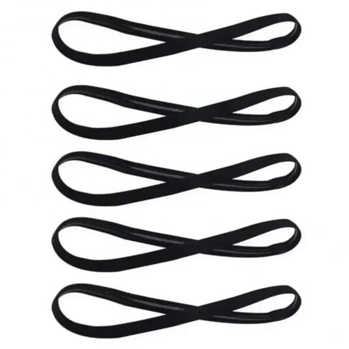 5/10 pièces couleur bonbon femmes hommes Yoga bandes de cheveux Sport bandeau filles Sport anti-déra