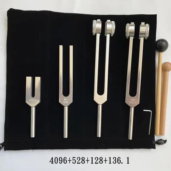 ChaJews as Tunning Fork Set, Yoga Sound Healing Tuning Forks Set, Musical TingMELPerSCH Effects Inst