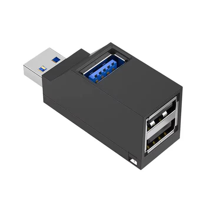 Hub USB 3.0, adaptateur et distributeur USB-A 3 ports, Plug and Play, aucun pilote requis, facile à 