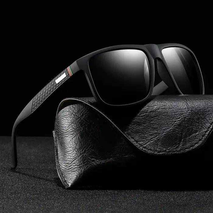 Lunettes de soleil carrées vintage pour hommes et femmes, lunettes de soleil de créateur, lunettes d