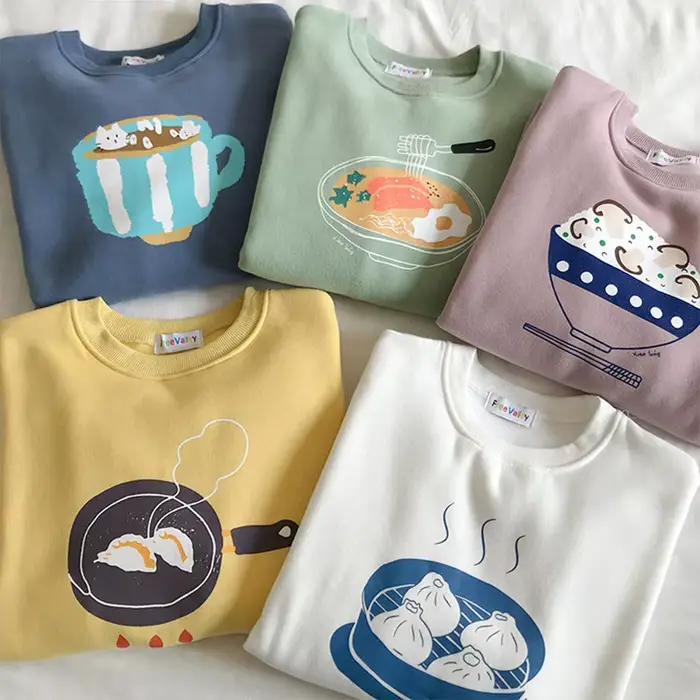 Sweat-shirt à manches longues PVD pour femmes, pulls de style preppy, haut sans chapeau, sweats à ca