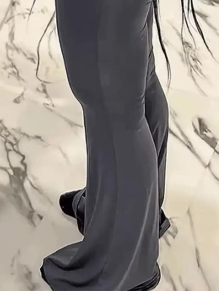 Leggings évasés taille haute à plis Sexy, pantalons de Yoga pour femmes, jambes larges, pour gymnast