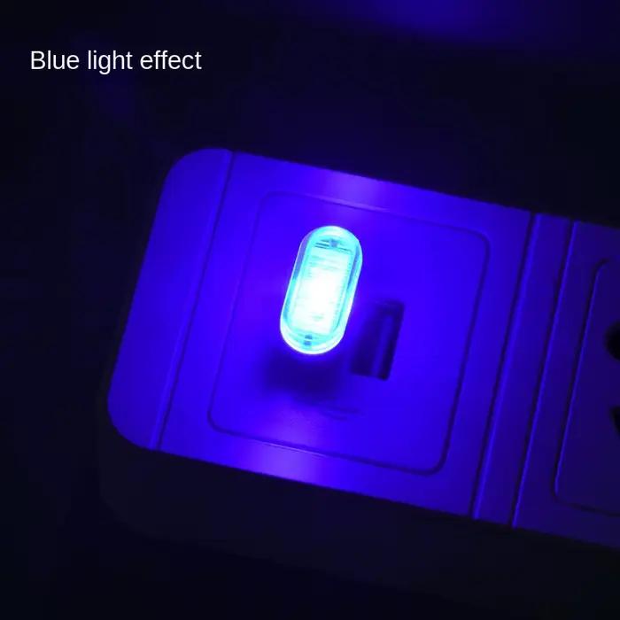RnnTuu LED voiture USB atmosphère lampe toit étoile lumière intérieur étoilé Laser projecteur lumièr