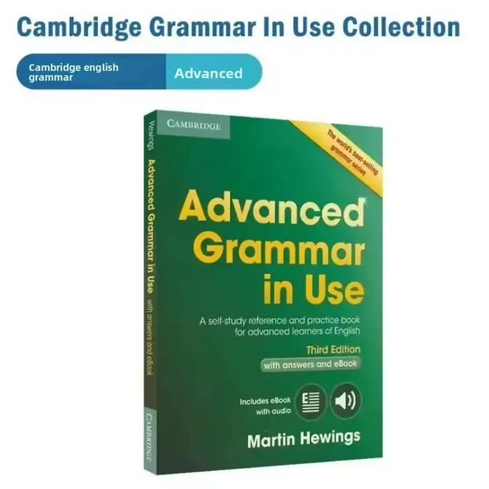 Trois livres professionnels sur la grammaire anglaise de base avancée pour les élèves du collège en 