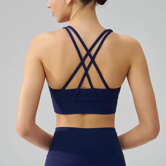 TRY TO BN Soutien-gorge de yoga dos nu pour femmes, sous-vêtements de fitness initiés, soutien-gorge