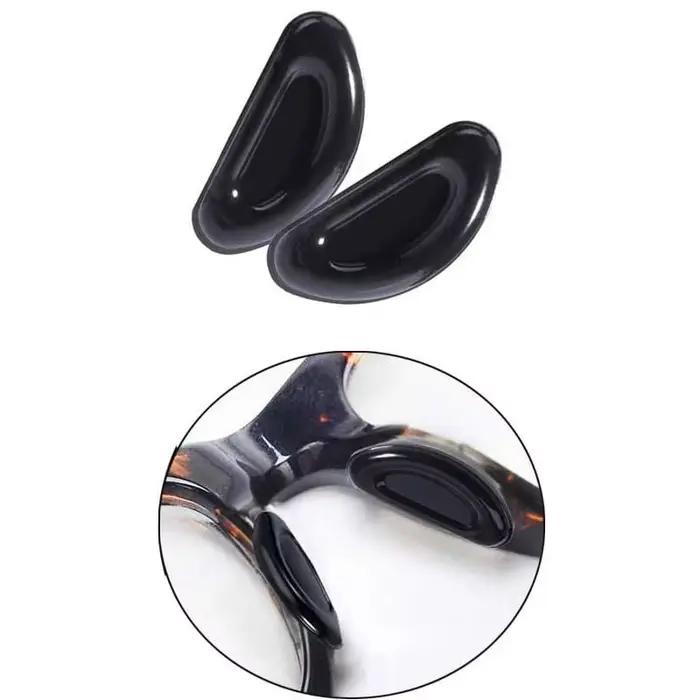 20 pièces plaquette nasale adhésive, plaquettes nasales pour lunettes bâton sur Silicone anti-dérapa