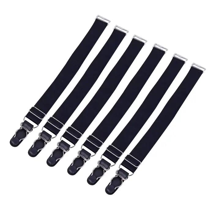 Clips de bretelles pour bas, support de Corset de remplacement, sangles de porte-jarretelles élastiques, Style Y/I, porte-chemise unisexe, attache de chaussettes