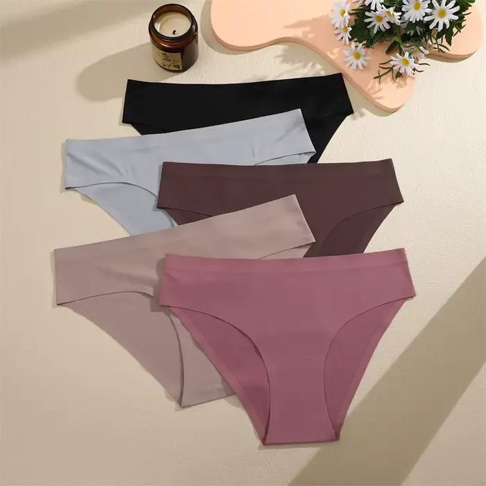 Culottes sans couture pour femmes en polyamide et elastane brèves taille basse confortables et élégantes pour occasions spéciales et quotidien