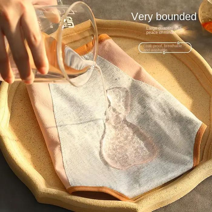 3 pièces/ensemble période menstruelle culottes femmes coton doux étanche période caleçon respirant femme imperméable menstruation Breifs