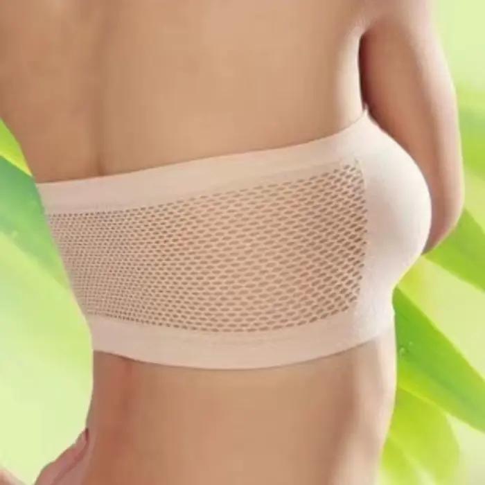 Soutien-gorge Bandeau sans bretelles pour femmes, doux, extensible, respirant, maille sans couture, sans armatures, confortable, vêtements d'été quotidiens et de cérémonie