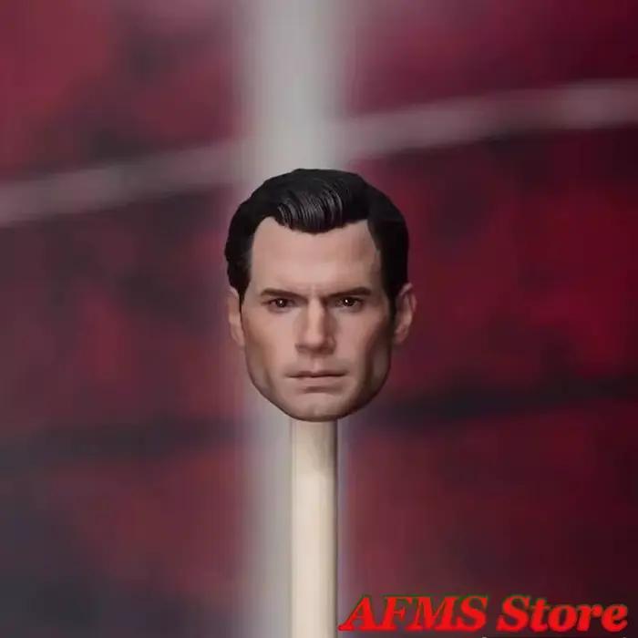 Manipple Studio 1/12 hommes soldat Henry Cavill tête sculpter bande dessinée classique Super héros tête modèle pour 6 pouces figurine corps