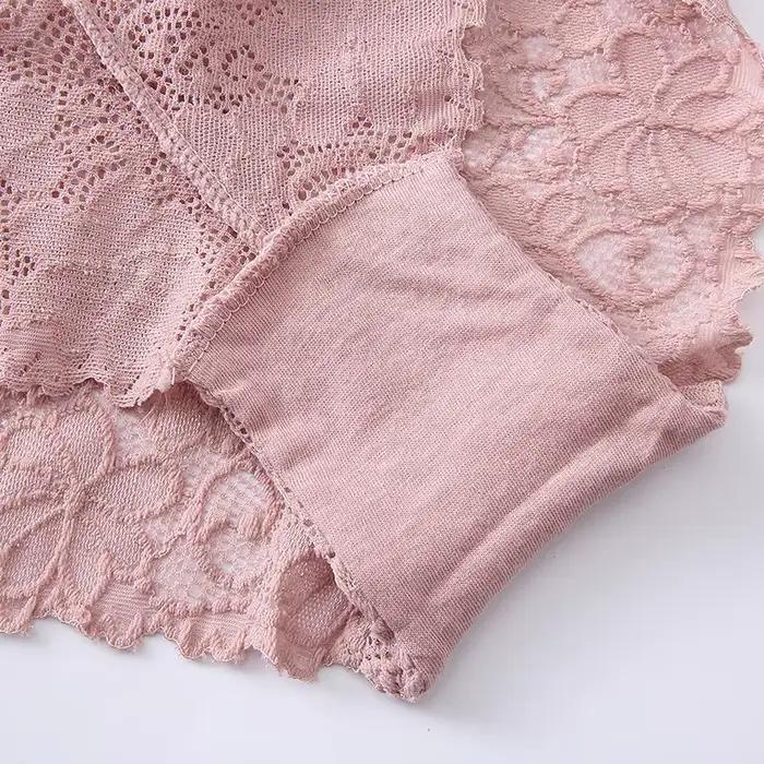 BANNIROU-Culotte Sexy pour Femme, Taille Basse, Respirante, en Dentelle Ajourée, Transparente, Sous-Vêtements, Offre Spéciale, 1 Pièce