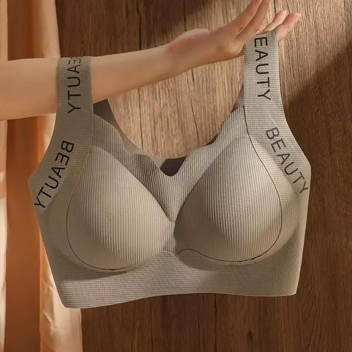 Soutien-gorge anti-affaissement pour femmes à forte poitrine, grande taille, sans traces et sans armatures