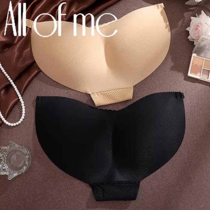 Culotte rembourrée pour femmes, sous-vêtement push-up, rehausseur de fesses, en maille, faux cul, avec coussinets de hanche