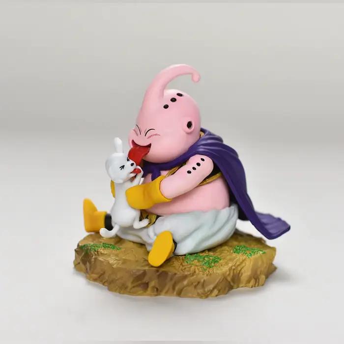 Figurines de dessin animé Dragon Ball Majin Buu, 8cm, Version Q, Statue en Pvc, modèle Gk, jouets, décoration à collectionner, cadeaux de bureau