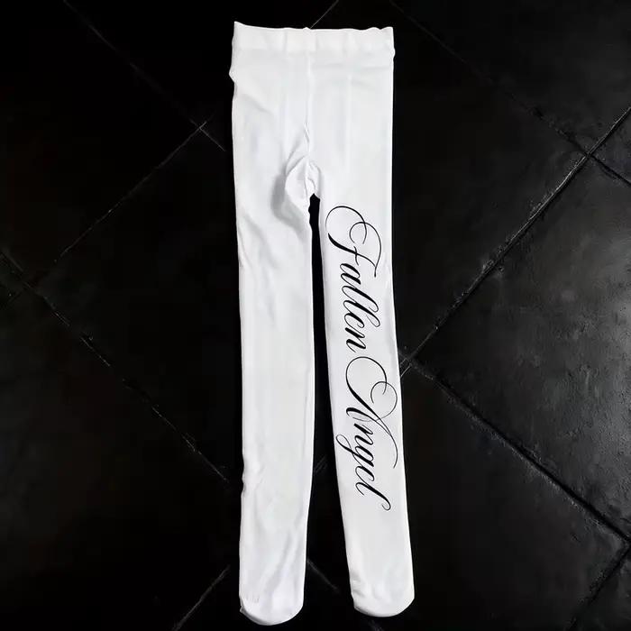 Collants et bas pour femmes avec impression anglaise, mode quotidienne simple, style polyvalent, bas blancs, nouveau style pour jeux de rôle