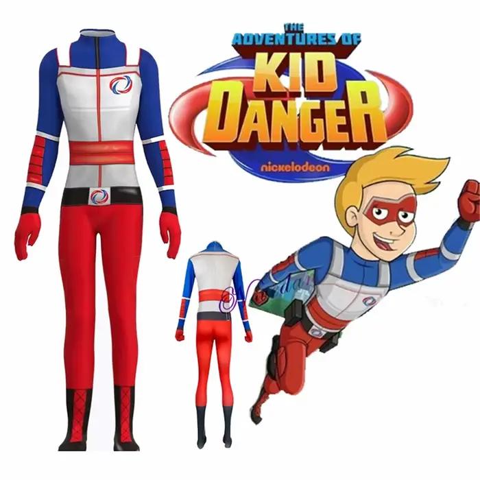 Henry Danger Costume enfants Henry Hart Cavill Cosplay combinaison fête d'anniversaire Halloween déguisement fantaisie Costume tenue bébé garçon filles