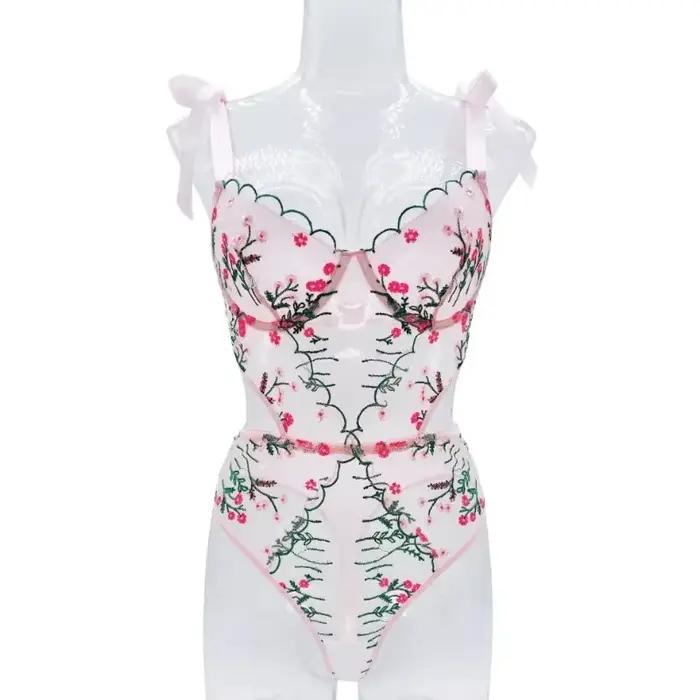 Toucheart Dámská podprsenka a kalhotky set Lingerie pro ženy sexy oblečení sada