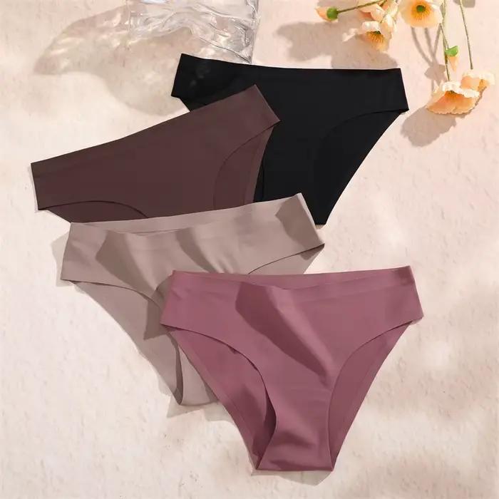Culottes sans couture pour femmes en polyamide et elastane brèves taille basse confortables et élégantes pour occasions spéciales et quotidien