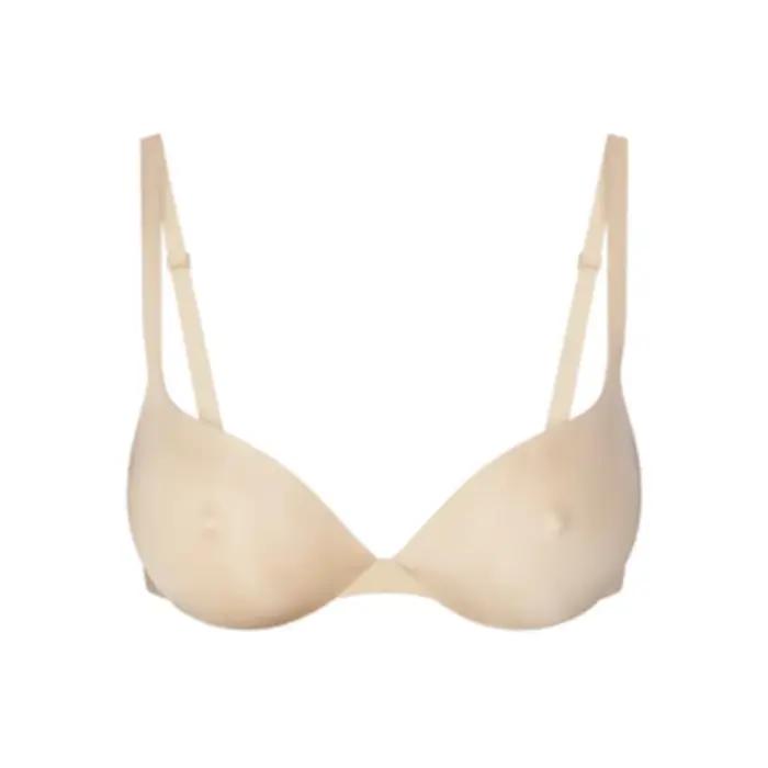 Soutien-gorge push-up pour femme, sous-vêtements simples, soutiens-gorge sans couture avec bretelles réglables, soutien-gorge à armatures, confort invisible pour une utilisation toute la journée