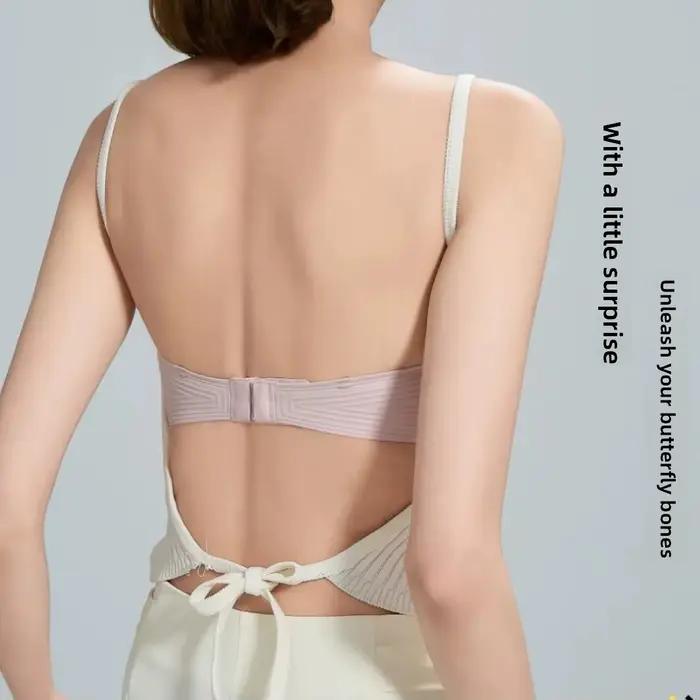 Soutien-gorge sans bretelles une pièce pour femme, antidérapant, respirant, confortable, avec maintien invisible et collection de poitrine latérale