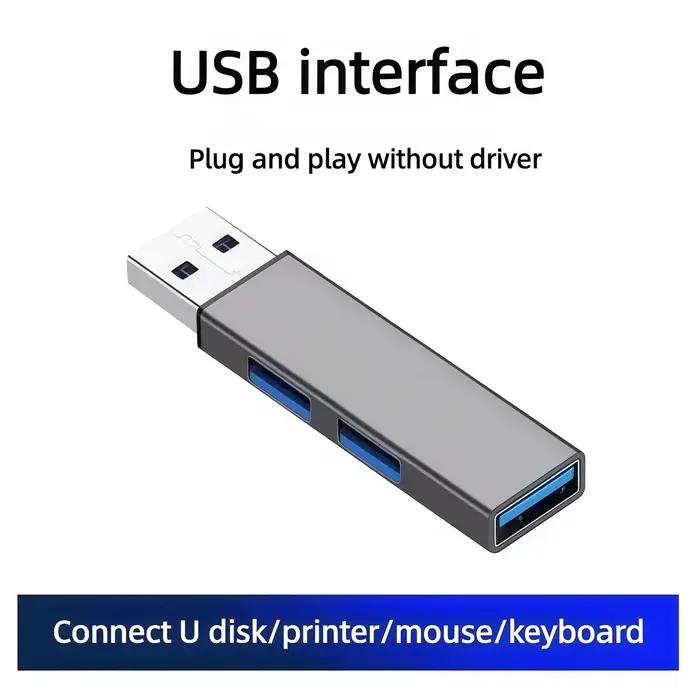 Lot de 5 adaptateurs USB et concentrateurs U-SB, adaptateur OTG (adaptateur USBC vers U-SB, adaptateur USBA vers USB-C, concentrateur USB 3.0), US-B C