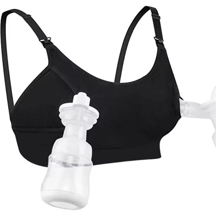 Femmes enceintes soutien-gorge d'allaitement maternité mains libres pompe soutiens-gorge soutien-gorge d'allaitement mère sous-vêtements grossesse soutien-gorge d'allaitement