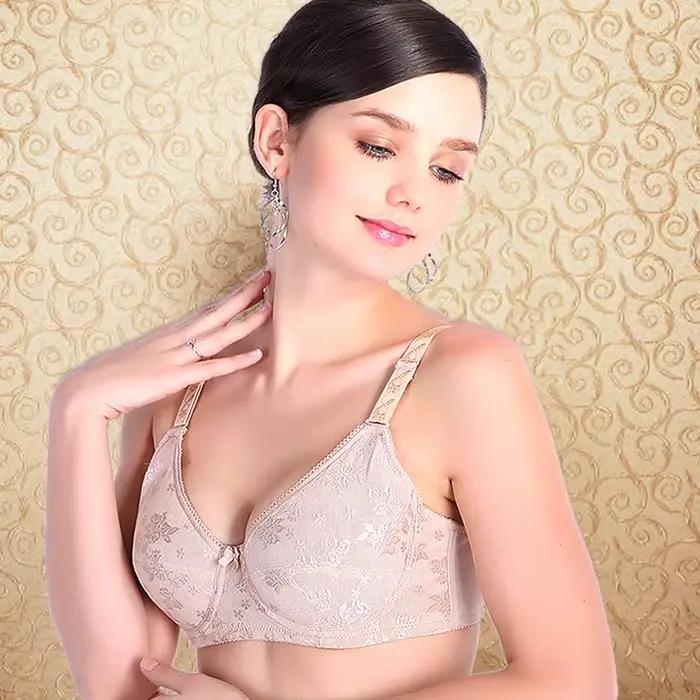X9067 Mastectomie soutien-gorge Silicone Inserts Post mastectomie sous-vêtements poche soutien-gorge Cancer du sein femme Lingerie dentelle soutien-gorge avec poche