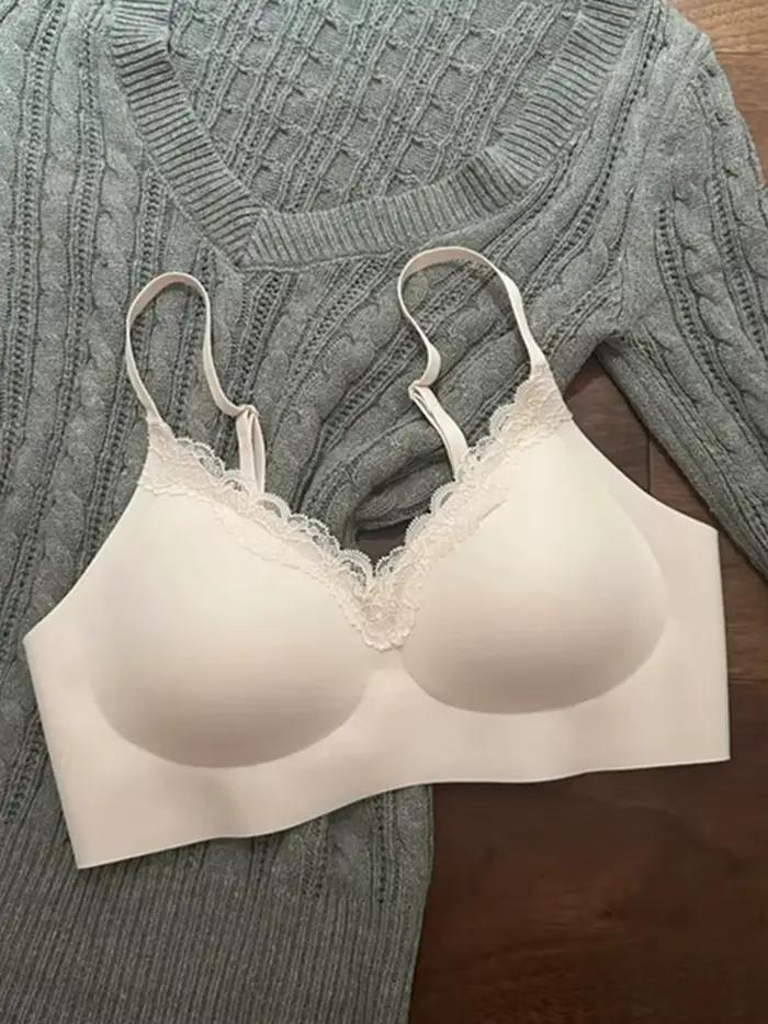 BANERDANNI Soutien-gorge sans couture de style japonais |   Lingerie légère d'été à petit buste, bretelles réglables sans fil |   Concevoir la préférée du Royaume-Uni