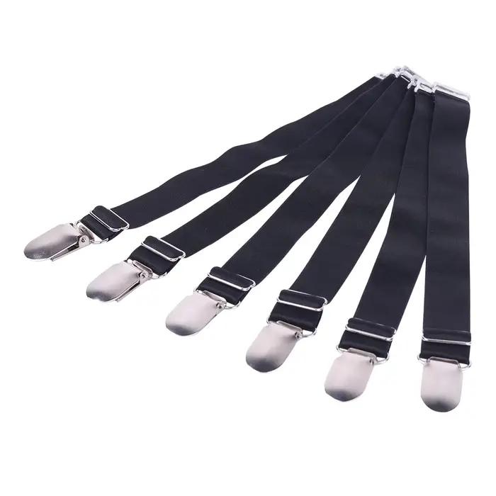 Clips de bretelles pour bas, support de Corset de remplacement, sangles de porte-jarretelles élastiques, Style Y/I, porte-chemise unisexe, attache de chaussettes