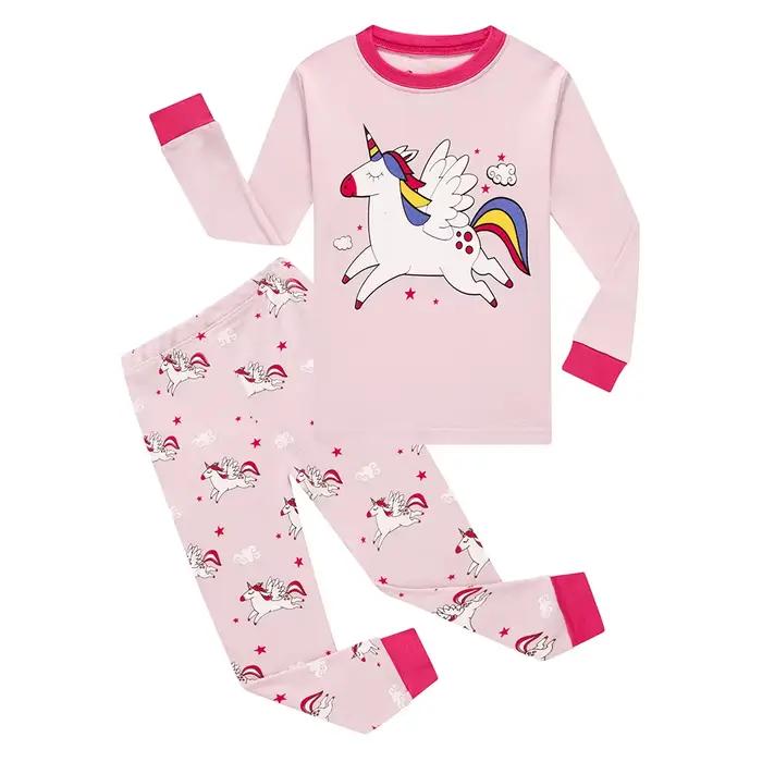 Garçons pyjamas ensembles 2 à 3 4 5 6 7 8 ans coton à manches longues enfant en bas âge garçon Pijama automne hiver enfants ensemble de vêtements de nuit enfants vêtements