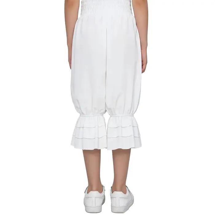 Pantalon victorien de la Renaissance médiévale pour filles, pantalon en dentelle, Costume de pèlerin, jeu de rôle, Bloomers de fête, pantalon ample à volants