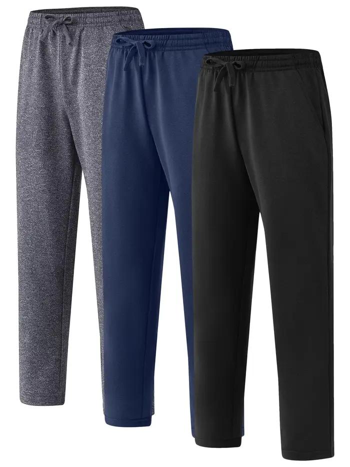 Ensemble de pyjamas pour garçons et filles, pantalon de jogging athlétique pour enfants avec cordon de serrage et poches latérales pour les âges de 6 à 16 ans