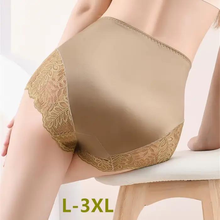 Culotte en dentelle découpée pour femme, culotte taille haute, grande taille, sous-vêtement sexy 138, Goals onlyfans