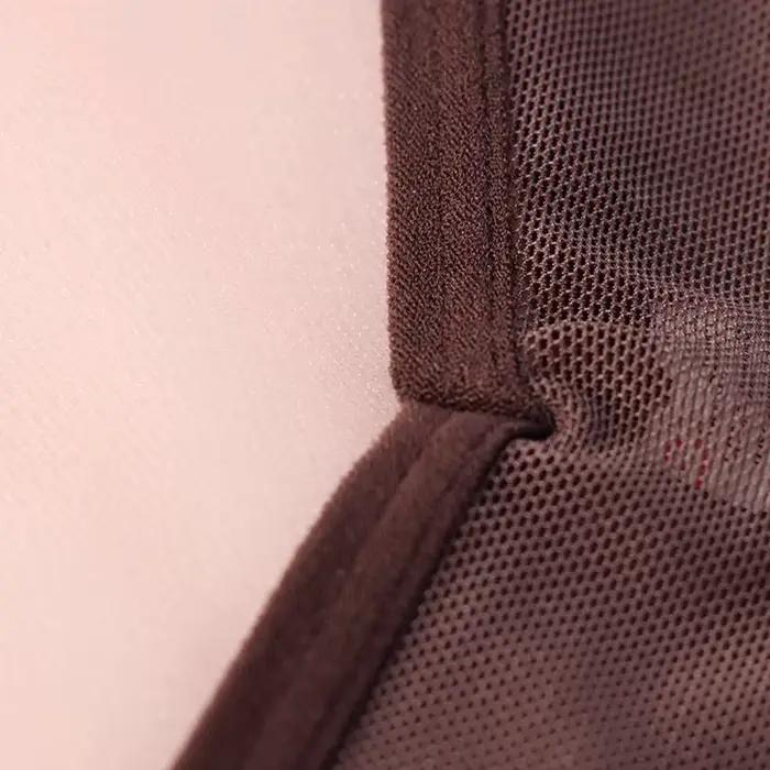 Strings sans couture pour femmes, lingerie en maille translucide, sous-vêtements en T doux, culottes plus riches