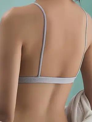 Soutien-gorge sans armatures, confortable et respirant, à la mode pour femmes (suggéré pour les tailles XS-L)