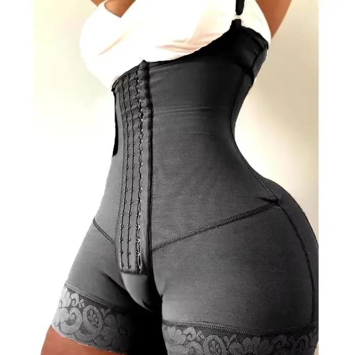 AfruliA corps complet Shaper Fajas Colombianas ceinture haute Compression Shapewear minceur gaine ventre contrôle culotte taille formateur