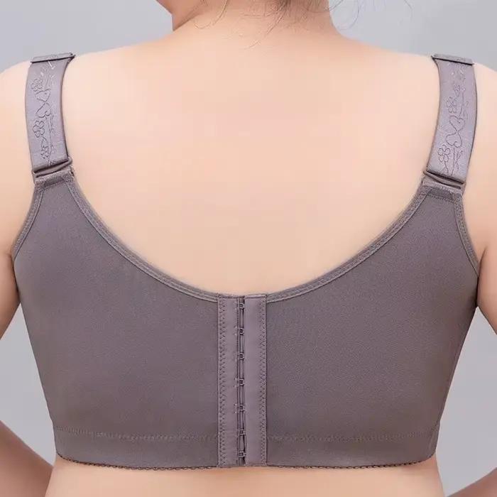 Soutien-gorge froncé Ultra-fin BCDEFG, bonnet complet réglable, Anti-affaissement, grande poitrine d'été, petite dentelle pour femmes, Anti-vide