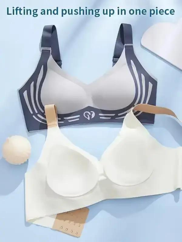 Soutien-gorge Push Up sans fil Super rassemblé, sans plus de seins affaissés pour femmes, livraison directe, Sexy, sans couture, Bralette, 2024