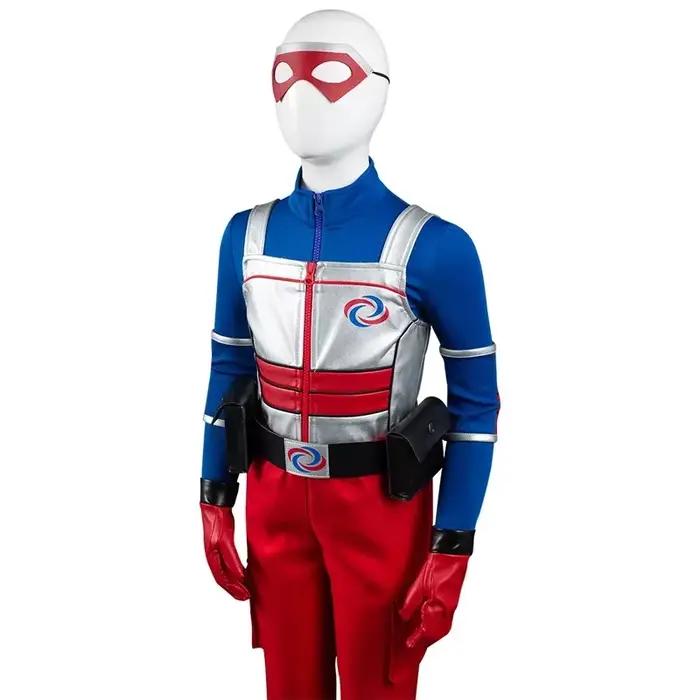 Costume d'Henry Danger pour enfants, combinaison de cosplay Henry Hart Cavill, veste, pantalon, ceinture, tenue de déguisement pour Halloween, carnaval, costume de fantaisie