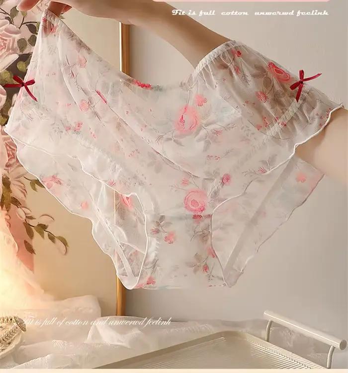 Nouveau Vintage calzones para mujer aristocratique sexy culotte grande taille ropa intérieur femenina lingerie Lolita sous-vêtements en dentelle femmes