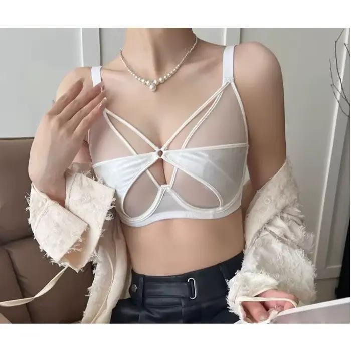 Soutien-gorge minimisateur ultra-fin en maille Pure Passion pour poitrine généreuse effet amincissant doux et confortable push-up ajustable pour femmes occasions spéciales